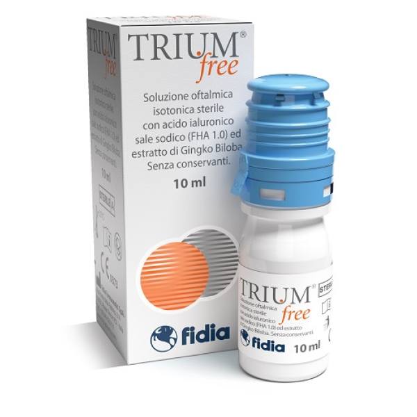 TRIUM FREE GOCCE OCULARI 10 ML FIDIA FARMACEUTICI SpA