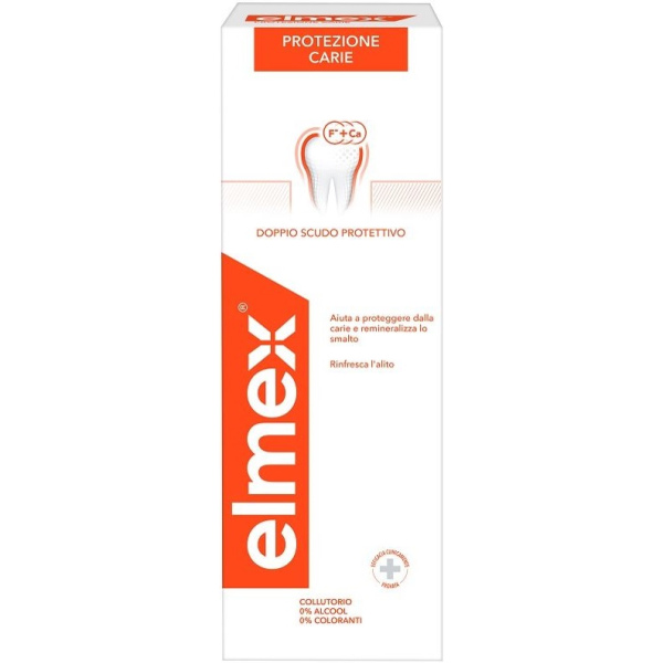 ELMEX PROTEZIONE CARIE COLLUTORIO FLUORURO AMMINICO 400 ML COLGATE-PALMOLIVE COMMERC.Srl