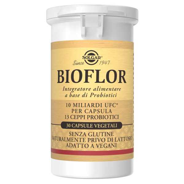 BIOFLOR 30 CAPSULE VEGETALI SOLGAR IT. MULTINUTRIENT SpA