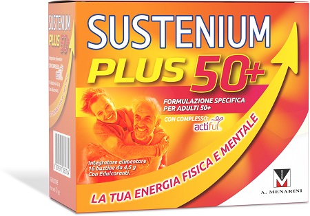 SUSTENIUM PLUS 50+ 16 BUSTINE A.MENARINI IND.FARM.RIUN.Srl