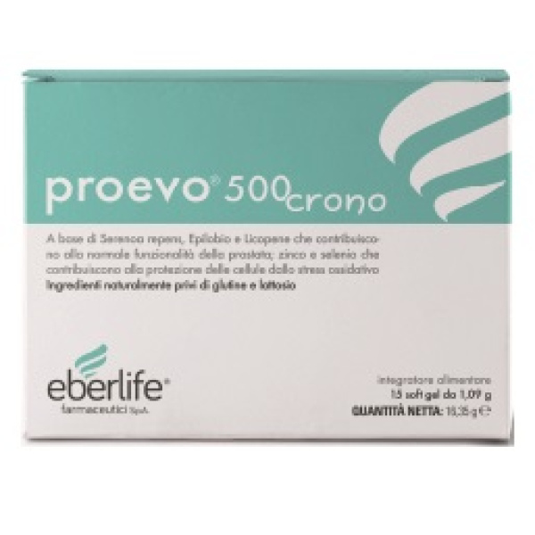 PROEVO 500 CRONO 15 CAPSULE EBERLIFE FARMACEUTICI SpA