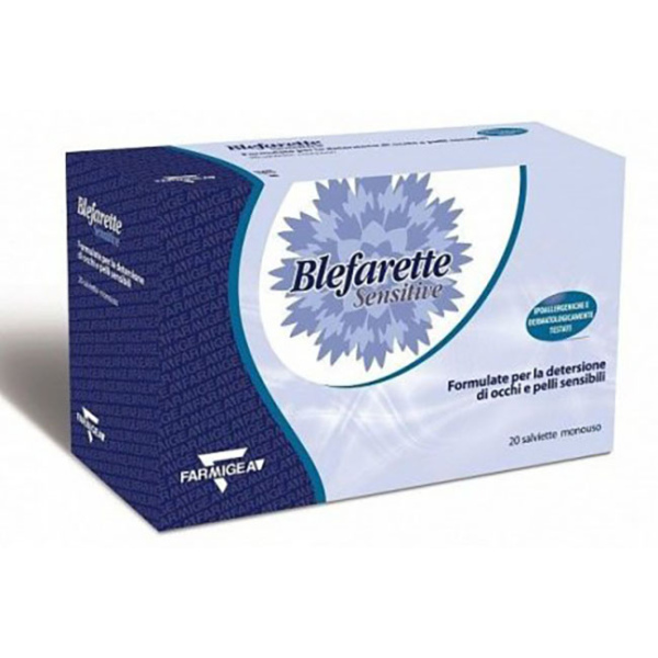 BLEFARETTE SENSITIVE SALVIETTE MONOUSO 20 PEZZI FARMIGEA Srl