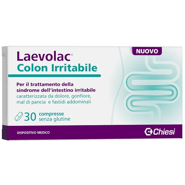 LAEVOLAC COLON IRRITABILE 30 COMPRESSE CHIESI ITALIA SpA