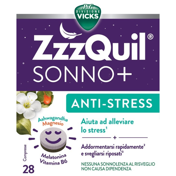 VICKS ZZZQUIL SONNO+ ANTISTRESS 28 CAPSULE PROCTER & GAMBLE SRL