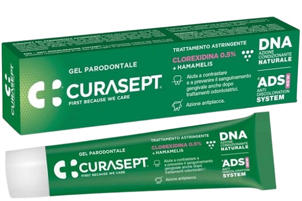 GEL PARODONTALE ADS DNA TRATTAMENTO ASTRINGENTE 30 ML CURASEPT SpA