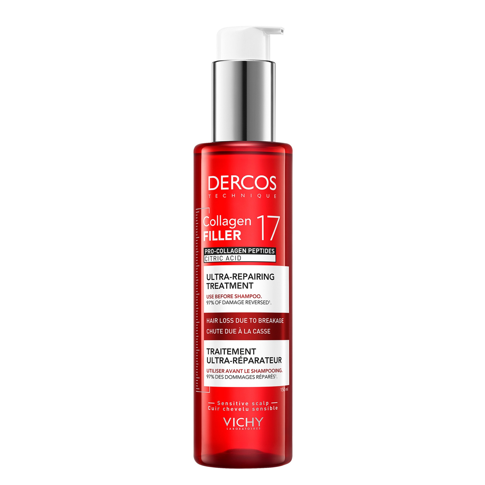 DERCOS COLLAGEN 17 FILLER TRATTAMENTO PRE SHAMPOO 150 ML VICHY (L'Oreal Italia SpA)