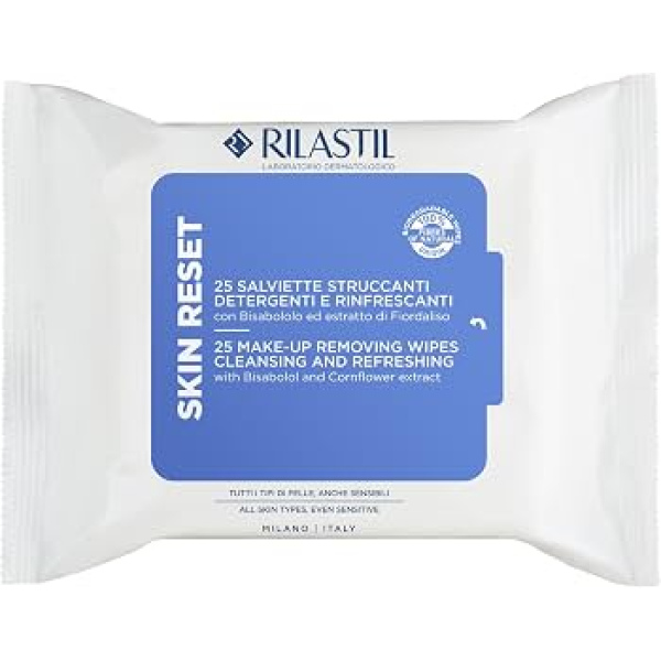 RILASTIL SKIN RESET SALVIETTINE STRUCCANTI DETERGENTI 25 PEZZI IST.GANASSINI SpA