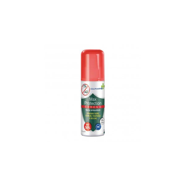 SPRAY REPELLENTE ANTIZANZARE MAX PROTECTION STRONG 75 ML COLPHARMA Srl