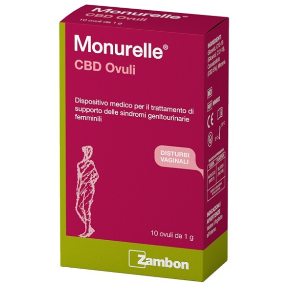 MONURELLE CBD 10 OVULI 1 G ZAMBON ITALIA Srl