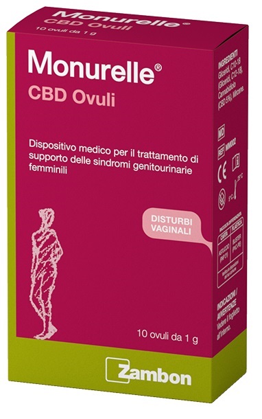 MONURELLE CBD 10 OVULI 1 G ZAMBON ITALIA Srl