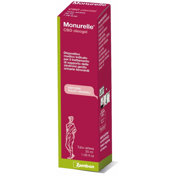 MONURELLE CBD OLEOGEL 30 ML ZAMBON ITALIA Srl