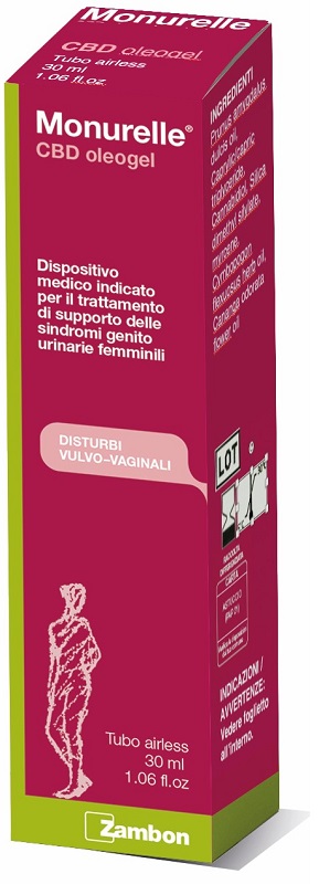 MONURELLE CBD OLEOGEL 30 ML ZAMBON ITALIA Srl