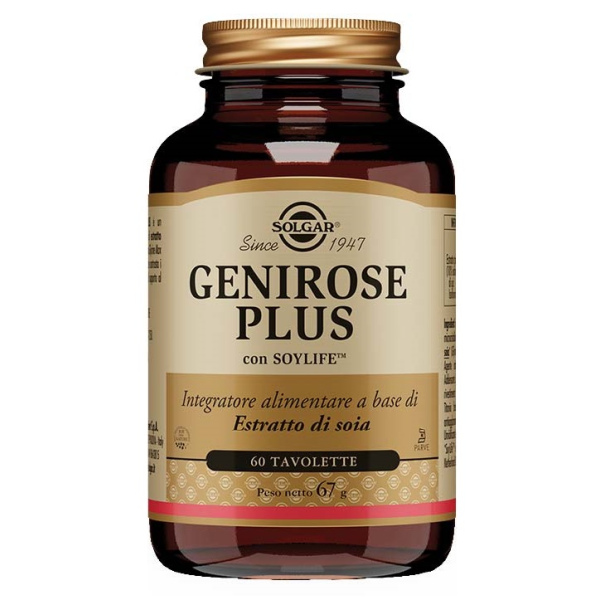 GENIROSE PLUS 60 TAVOLETTE SOLGAR IT. MULTINUTRIENT SpA
