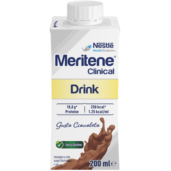 MERITENE CLINICAL DRINK CIOCCOLATO 200 ML NESTLE' IT.SpA(HEALTHCARE NU.)
