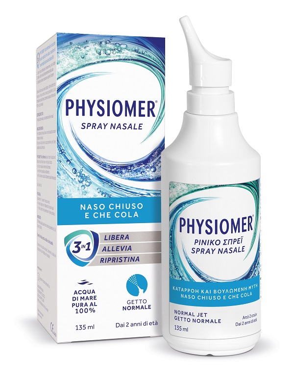 SPRAY NASALE PHYSIOMER GETTO NORMALE 135 ML PERRIGO ITALIA Srl