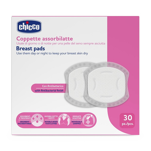 COPPETTE ASSORBILATTE 30 PEZZI 2026 CHICCO (ARTSANA SpA)