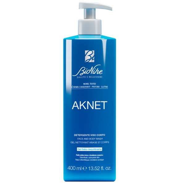 AKNET DETERGENTE VISO-CORPO 400 ML I.C.I.M. (BIONIKE) INTERNATION