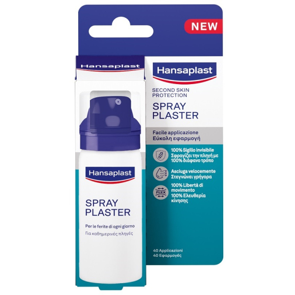 HANSAPLAST SECOND SKIN PROTECTION SPRAY PLASTER 40 ML BEIERSDORF SpA