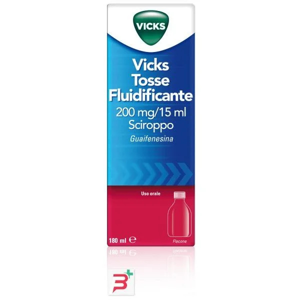 VICKS TOSSE FLUIDIF*FL 180ML PROCTER & GAMBLE SRL