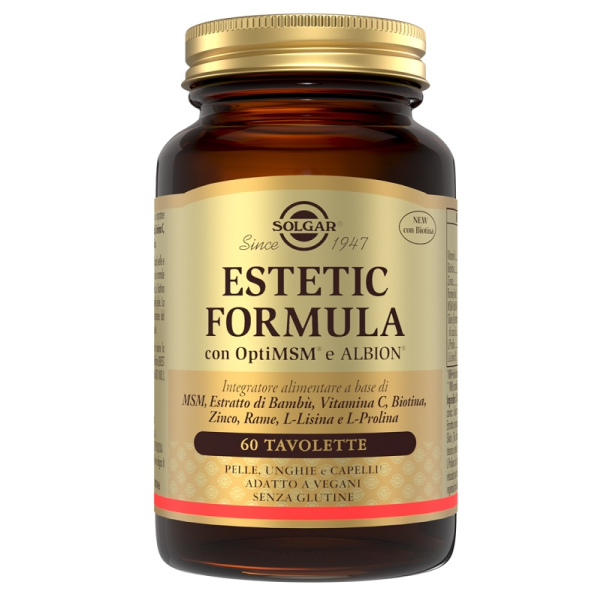 ESTETIC FORMULA 60 TAVOLETTE SOLGAR IT. MULTINUTRIENT SpA