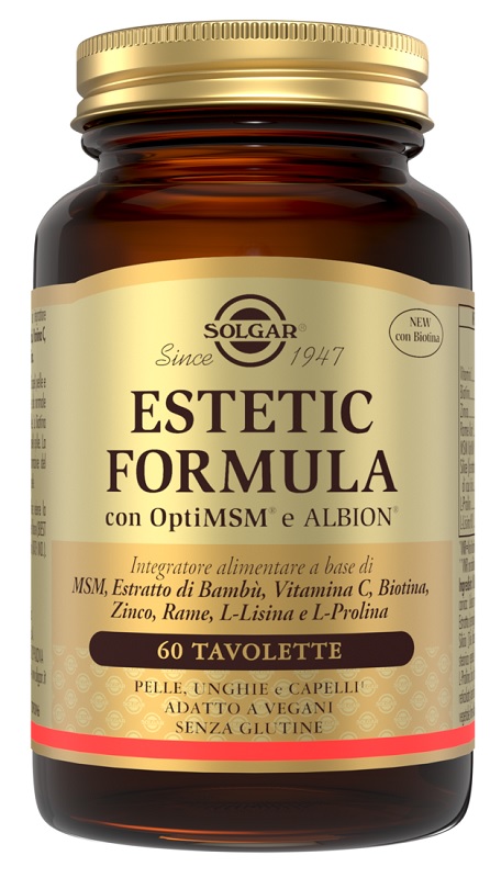 ESTETIC FORMULA 60 TAVOLETTE SOLGAR IT. MULTINUTRIENT SpA