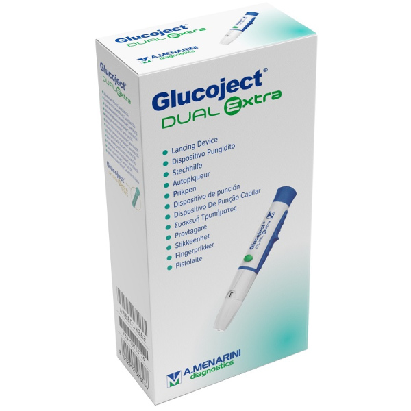 PENNA PUNGIDITO GLUCOJECT DUAL EXTRA A.MENARINI DIAGNOSTICS