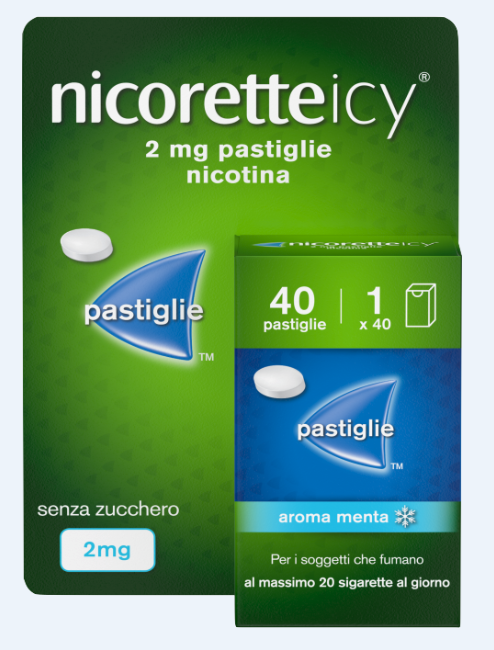 NICORETTEICY*40PAST 2MG KENVUE ITALIA SPA