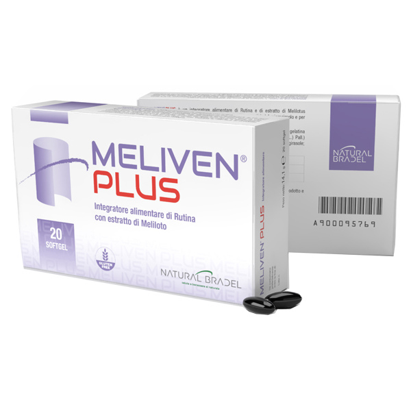 MELIVEN PLUS 20 SOFTGEL NATURAL BRADEL Srl