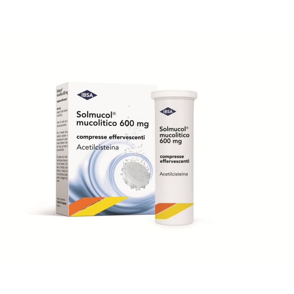 SOLMUCOL MUCOLITICO*30CPR600MG IBSA FARMACEUTICI ITALIA Srl