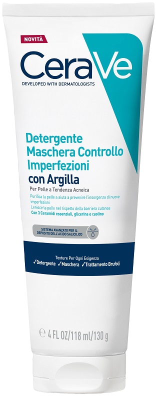 DETERGENTE MASCHERA CONTROLLO IMPERFEZIONI 118 ML CERAVE (L'Oreal Italia SpA)