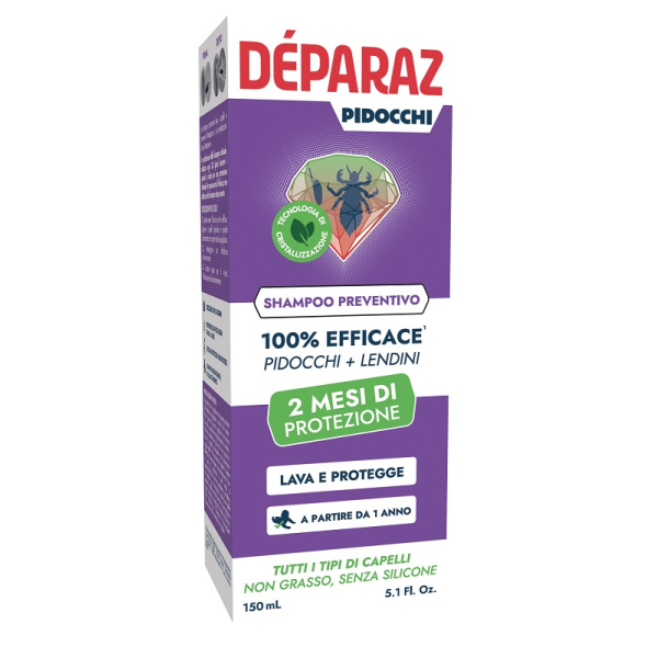 DEPARAZ SHAMPOO PREVENTIVO ANTI PIDOCCHIO 150 ML LABORATOIRES SVR