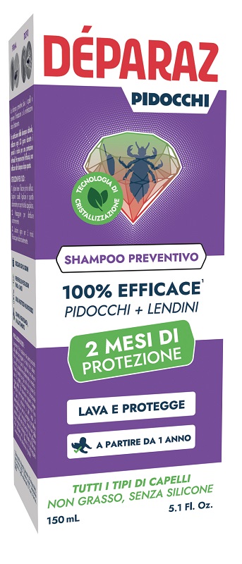 DEPARAZ SHAMPOO PREVENTIVO ANTI PIDOCCHIO 150 ML LABORATOIRES SVR
