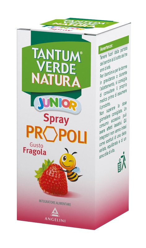 TANTUM VERDE NATURA JUNIOR SPRAY 25 ML ANGELINI PHARMA ITALIA SpA