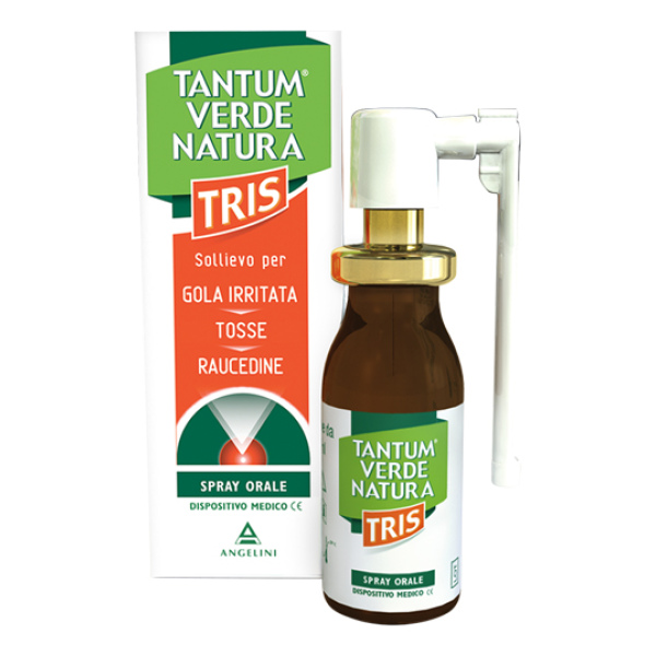 TANTUM VERDE NATURA TRIS NEBULIZZAZIONE 15 ML ANGELINI PHARMA ITALIA SpA