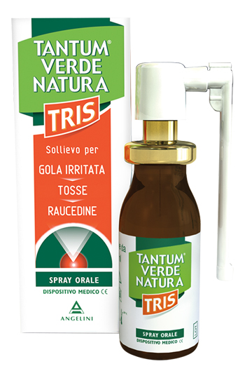 TANTUM VERDE NATURA TRIS NEBULIZZAZIONE 15 ML ANGELINI PHARMA ITALIA SpA