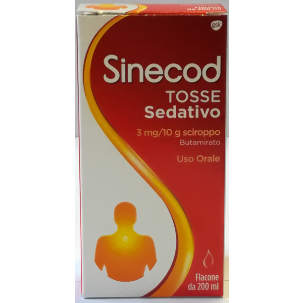 SINECOD TOSSE SED*200ML3MG/10G HALEON ITALY Srl
