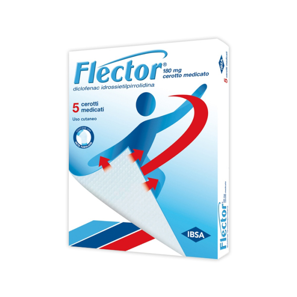 FLECTOR*5CER MEDIC 180MG IBSA FARMACEUTICI ITALIA Srl