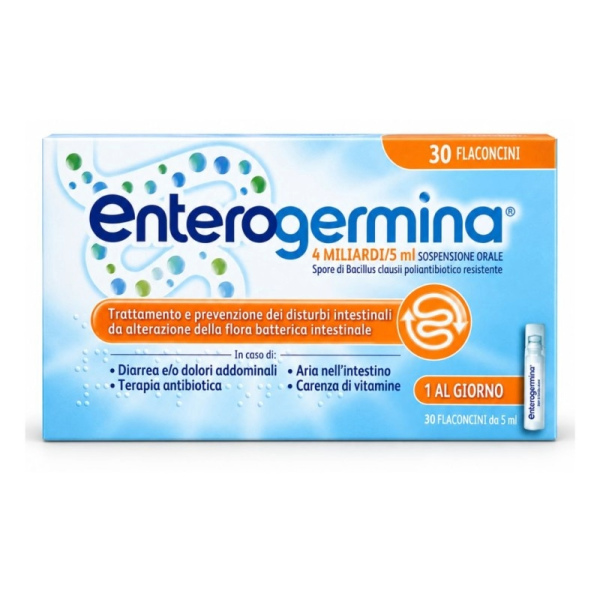 ENTEROGERMINA*OS 30FL 4MLD 5ML OPELLA HEALTHCARE ITALY Srl