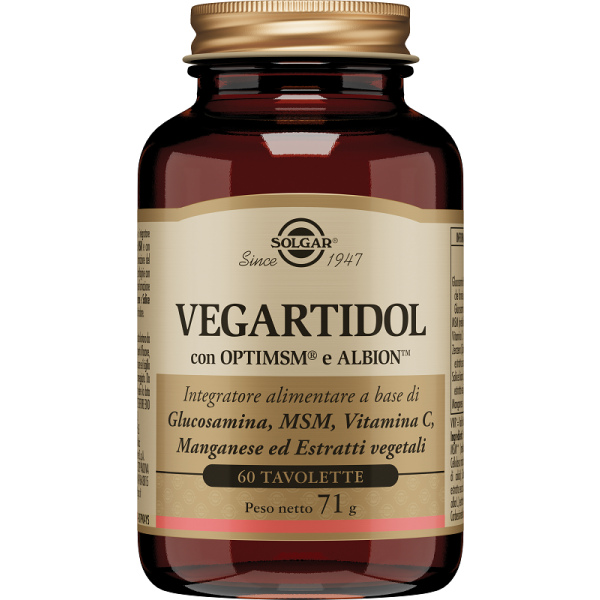 VEGARTIDOL 60 TAVOLETTE SOLGAR IT. MULTINUTRIENT SpA