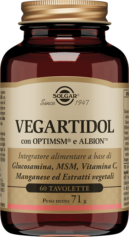 VEGARTIDOL 60 TAVOLETTE SOLGAR IT. MULTINUTRIENT SpA